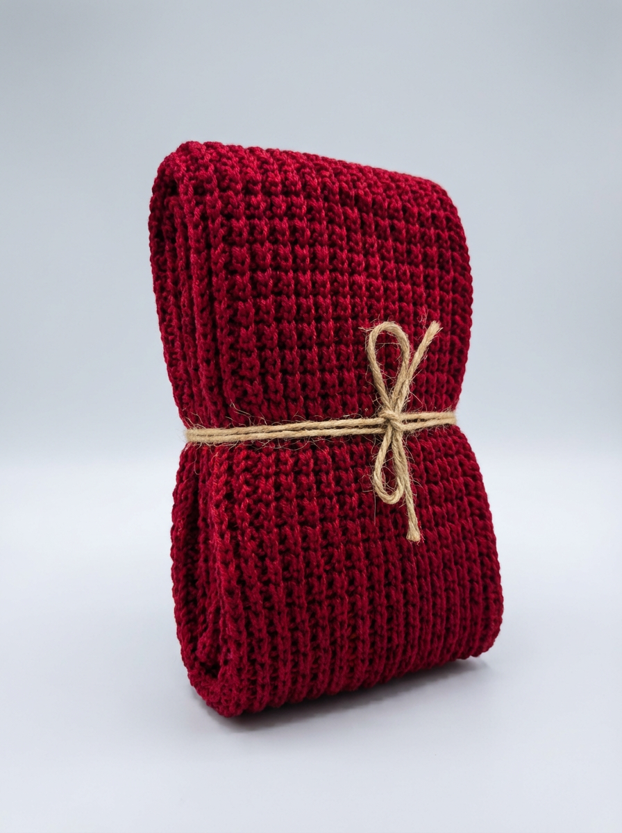 Ruby Red Scarf
