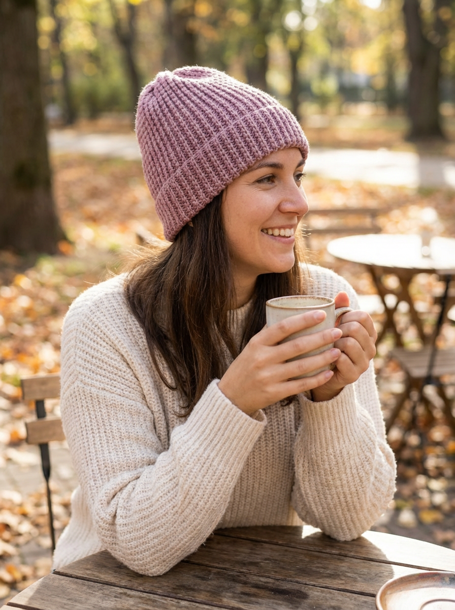 Dreamy Chocolate Beanie
