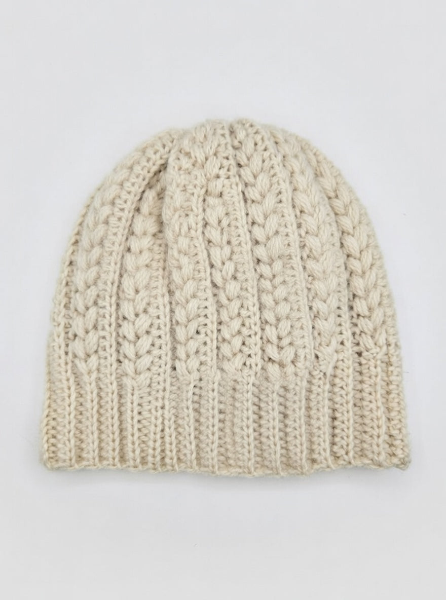 Cozy Star Stitch Beanie