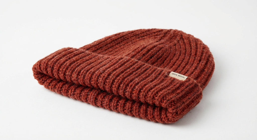 Classic Rusty Red Beanie