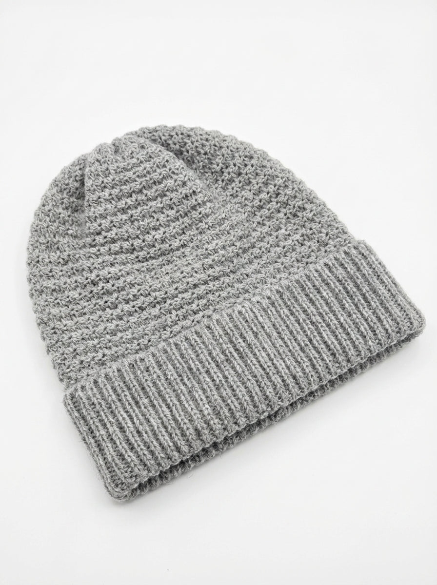 Cozy Flower Stich Beanie